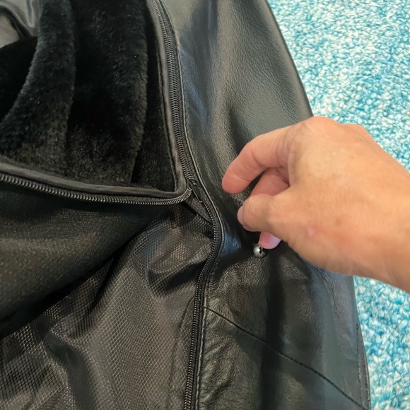 Leather Trench coat long brand new without tag unisex - Picture 12 of 14